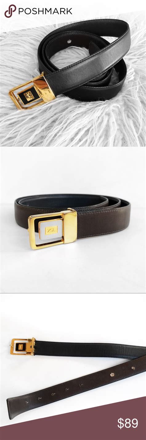 ysl belt used|ysl belt vintage.